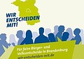 Banner der Bürgerinitiative "Wir entscheiden mit"